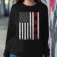 Mens Fathers Day Best Dad Ever Usa American Flag Sweatshirt Gifts for Her