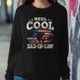 Mens Gift For Fathers Day Tee - Fishing Reel Cool Dad-In Law Sweatshirt Gifts for Her