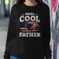 Mens Gift For Fathers Day Tee - Fishing Reel Cool Father Sweatshirt Gifts for Her