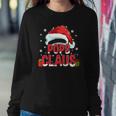 Mens Pops Claus Group Gifts Matching Family Christmas Sweatshirt Gifts for Her
