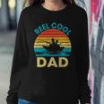Mens Reel Cool Dad Fathers Day Gift For Fishing Dad Grandpa Sweatshirt Gifts for Her