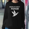 Mens Worlds Best Papaw Duck Hunters Grandpa Gifts Sweatshirt Gifts for Her