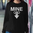 Mine Arrow With Uterus Pro Choice Womens Rights Sweatshirt Gifts for Her