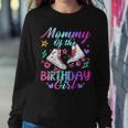 Mommy Of The Birthday Girl Rolling Birthday Roller Skates Sweatshirt Gifts for Her