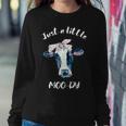 Moody Cow Lovers Farm Clothes Cowgirl Sweatshirt Gifts for Her