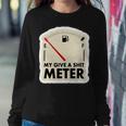 My Give A Shit Meter Is Empty Sarcastic Autocollant 393 Trending Shirt Sweatshirt Gifts for Her