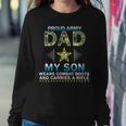 My Son Wears Combat Bootsproud Army 690 Shirt Sweatshirt Gifts for Her