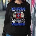 My Stepdad Has Your Back Proud Army 685 Shirt Sweatshirt Gifts for Her