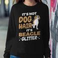 Not Dog Hair Beagle Glitter Pet Owner Dog Lover Beagle 61 Beagle Dog Sweatshirt Gifts for Her