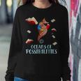 Oceans Of Possibilities Summer Reading 2022 Librarian Sweatshirt Gifts for Her