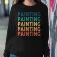 Painting Name Shirt Painting Family Name Sweatshirt Gifts for Her