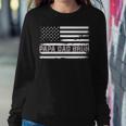 Papa Dad Bruh Fathers Day 4Th Of July Us Flag Vintage 2022 Sweatshirt Gifts for Her