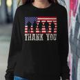 Patriotic American Flag Thank You For Men Women Kid Girl Boy Sweatshirt Gifts for Her