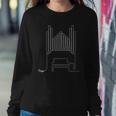 Pipe Organ Player Minimalist Church Organ Player Sweatshirt Gifts for Her