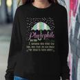 Pluviophile Definition Rainy Days And Rain Lover Sweatshirt Gifts for Her