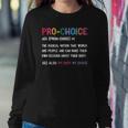 Pro Choice Definition Feminist Rights My Body My Choice Sweatshirt Gifts for Her Pro Choice Definition Feminist Rights My Body My Choice Sweatshirt Gifts for Her