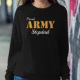 Proud Army Stepdad Fathers Day Sweatshirt Gifts for Her