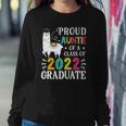 Proud Auntie Of A 2022 Graduate Funny Llama Aunt Sweatshirt Gifts for Her