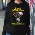 Proud Daughter Of A Vietnam Veteran Veterans Day Sweatshirt Gifts for Her