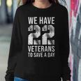 Ptsd Mental Health Awareness 22 A Day Sweatshirt Gifts for Her