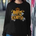 Queen Of The Camper - Funny Camping Rv Sweatshirt Gifts for Her