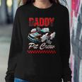 Race Car Birthday Party Racing Family Daddy Pit Crew Funny Sweatshirt Gifts for Her