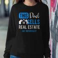 Real Estate Agent Men Dad Funny Realtor Gift Raglan Baseball Sweatshirt Gifts for Her