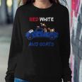Red White And Goats 4Th Of July 2022 Sweatshirt Gifts for Her Red White And Goats 4Th Of July 2022 Sweatshirt Gifts for Her