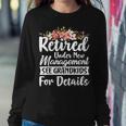 Retired Under New Management See Grandkids Retirement Sweatshirt Gifts for Her
