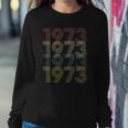 Retro Pro Roe 1973 Pro Choice Feminist Womens Rights Sweatshirt Gifts for Her