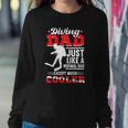 Scuba Diving Dad Fathers Day Gift Diver Scuba Diving Sweatshirt Gifts for Her