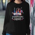 Shenanigans Squad 4Th Of July Gnomes Usa Independence Day Sweatshirt Gifts for Her