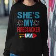 Shes My Firecracker His And Hers 4Th July Couples Sweatshirt Gifts for Her