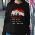 Stepdad The Man The Myth The Legend Sweatshirt Gifts for Her