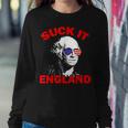 Suck It England Funny 4Th Of July Patriotic Sweatshirt Gifts for Her
