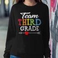 Team Third Grade Squad First Day Of School Teacher Kids Sweatshirt Gifts for Her