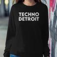 Techno Detroit Dj Rave Music Lover Sweatshirt Gifts for Her