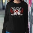 Thats Hearsay Brewing Co Home Of The Mega Pint Funny Skull Sweatshirt Gifts for Her