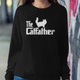 The Catfather Persian Cat Lover Funny Father Cat Dad Sweatshirt Gifts for Her