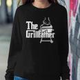 The Grillfather Pitmaster Bbq Lover Smoker Grilling Dad Sweatshirt Gifts for Her