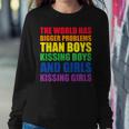 The World Has Bigger Problems Lgbt-Q Pride Gay Proud Ally Sweatshirt Gifts for Her