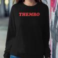 Thembo Them Bimbo Nonbinary Genderfluid Pronouns Pride Sweatshirt Gifts for Her