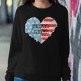 Ultra Maga And Proud Of It American Flag Vote Red Sweatshirt Gifts for Her