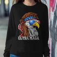 Ultra Maga Trump Sunglasses Eagle Head Usa Flag Bandana Sweatshirt Gifts for Her