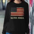 Ultra Maga United State Flag Sweatshirt Gifts for Her