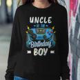 Uncle Of The Birthday Boy Matching Family Video Gamer Party Sweatshirt Gifts for Her