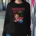 Unicorn Kindergarten Was Magical Last Day Graduation Girls Sweatshirt Gifts for Her