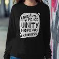 Unity Day Orange Peace Love Spread Kindness Gift Sweatshirt Gifts for Her