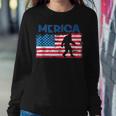 Us Flag Bigfoot July 4Th Sasquatch Patriotic Merica Sweatshirt Gifts for Her