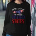Us Flag Freedom United States Women American 4Th Of July Sweatshirt Gifts for Her